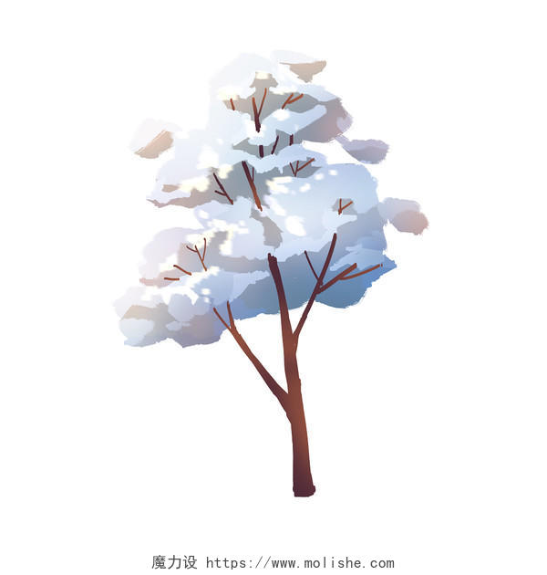 手绘树木系列六植物